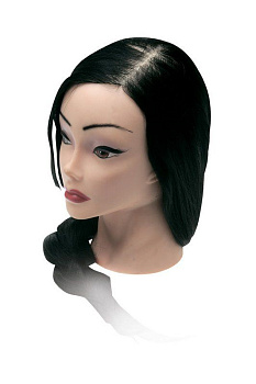 Голова учебная Dewal FI-2022XL-401 брюнетка протеиновые волосы, 50-60 см