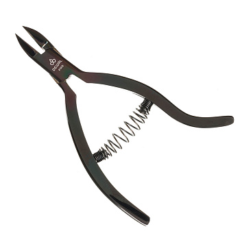 Кусачки Dewal PN18-80016 для вросшего ногтя  18 мм, черные глянцевые