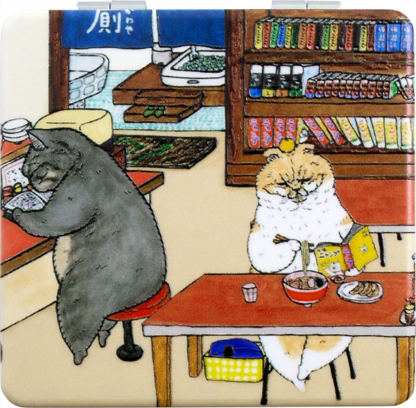 Фото Зеркало компактное Weisen NSA270, 7х7 см (Зеркала карманные)