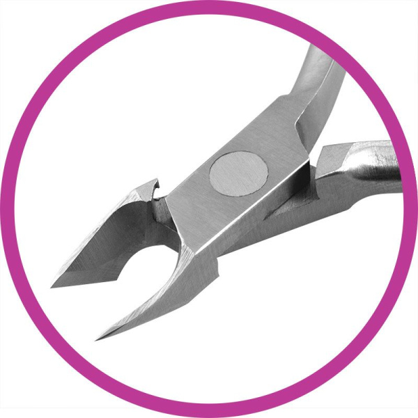 Фото Кусачки для кутикул METZGER серия SCHARFEN EDGE CN-05(2)-T(6mm)-LJ Cobalt (Double spring) (Маникюрные кусачки)