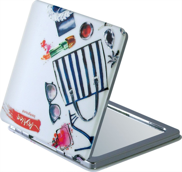 Фото Зеркало компактное Weisen NSA265, 7х7 см (Зеркала карманные)