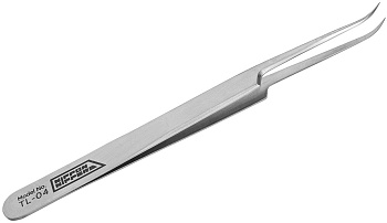 Пинцет для наращивания ресниц Nippon Nippers NN_TL-04 изогнутый, 125 мм