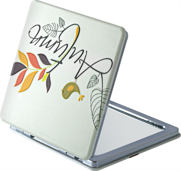 Фото Зеркало компактное Weisen NSA215, 7х7 см (Зеркала карманные)