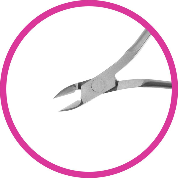 Фото Кусачки кутикульные METZGER CN-07(2)-T(9mm)-LJ Cobalt с пружиной (Маникюрные кусачки)