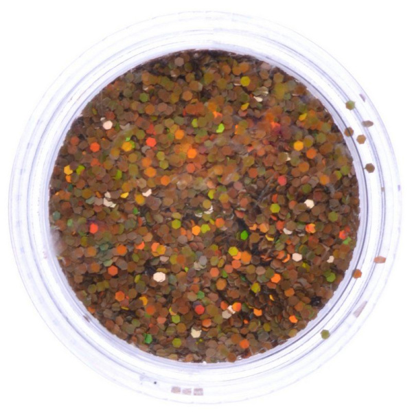 Фото Пыль для дизайна ногтей Yoko Y 8519-1/32, янтарь (Пыль для дизайна ногтей)