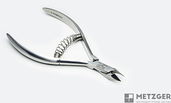 Кусачки для кутикулы Metzger CN-08(2)-T(9mm)-LJ Cobalt (пружина)