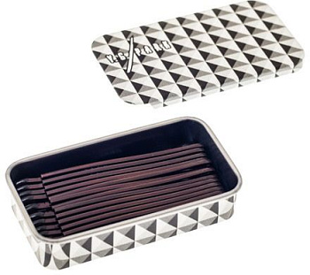 Невидимки Y.S.PARK YS-818, гладкие, с закругленным кончиком, коричневые, 54 мм, 26 шт.