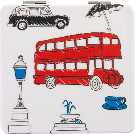 Фото Зеркало компактное Weisen NSA228, 7х7 см (Зеркала карманные)