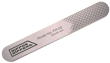 Металлическая основа для одноразовых файлов Nippon Nippers NN_FM-02, 130х18 мм