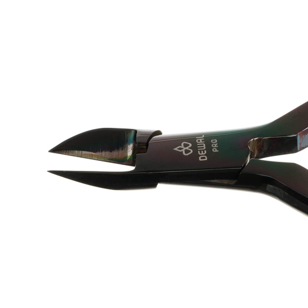 Фото Кусачки Dewal PN18-80016 для вросшего ногтя  18 мм, черные глянцевые (Кусачки для педикюра)