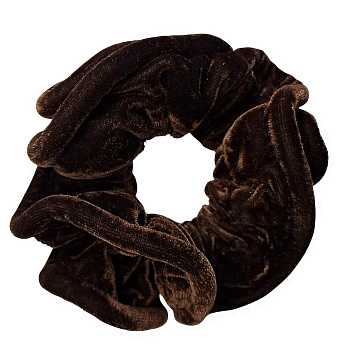 Резинка для волос Weisen WSCR-13-5 бархатная, мокко, 1 шт.
