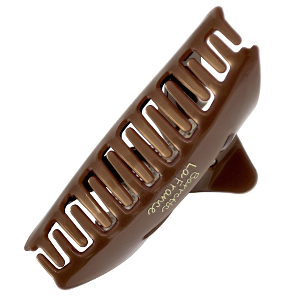 Фото Заколка-краб для волос Weisen WSRJ-881 Мокко, средний, 11 см, 1 шт. (Заколки)