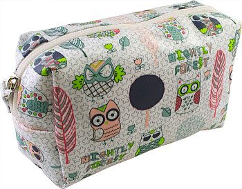 Косметичка Dewal Beauty BG-802 "Ночной лес"