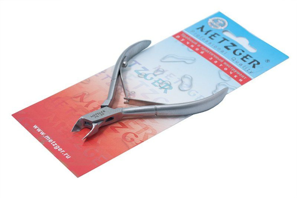 Фото Кусачки для кутикулы METZGER PN-2/6-D-(6 mm), ручная заточка (Маникюрные кусачки)