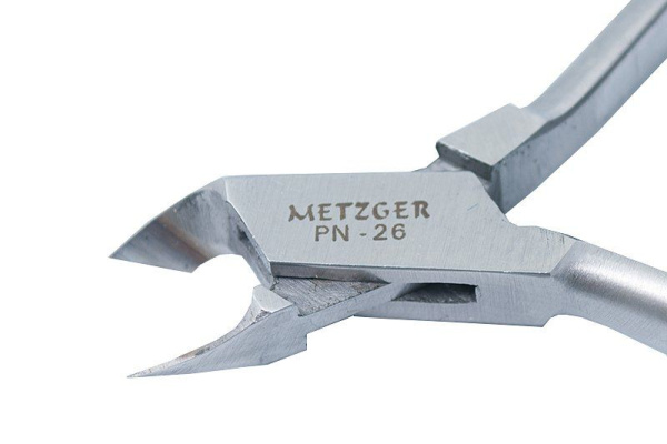 Фото Кусачки для кутикулы METZGER PN-2/6-D-(6 mm), ручная заточка (Маникюрные кусачки)