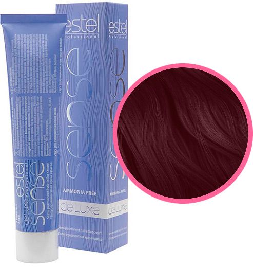 Полуперманентная крем-краска для волос estel professional de luxe sense