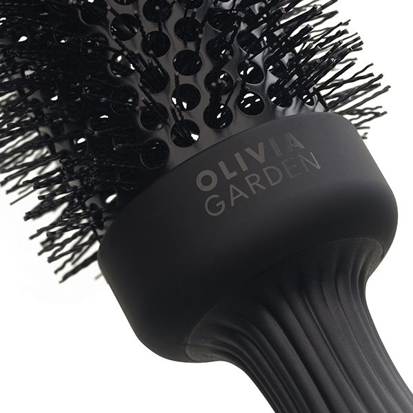 Фото Термобрашинг Olivia Garden ID2127 EXPERT BLOWOUT SPEEDXL Wavy Bristles Black Label, d 45 мм (Брашинги)