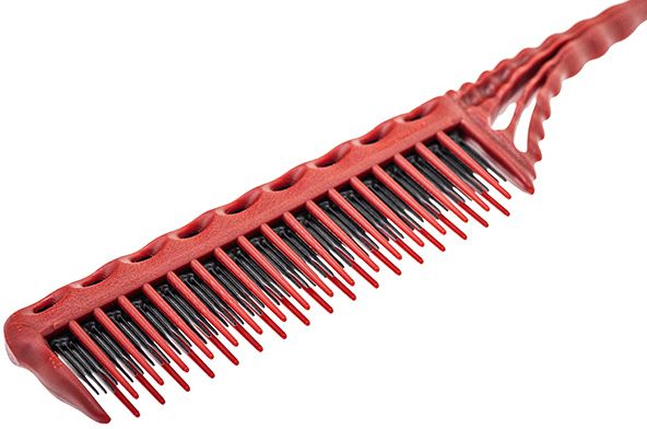 Фото Расческа для начеса Y.S.PARK YS-150 red, красная (Гребни)