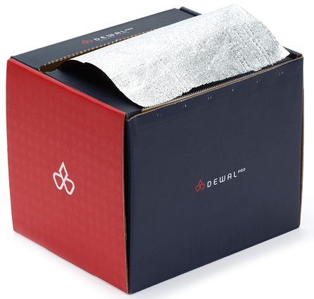 Фото Фольга Dewal 03-15-silver серебристая, 15 мкм, 100 м (Расходные материалы для окрашивания)