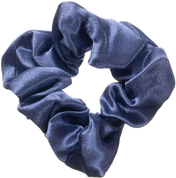 Резинка для волос Dewal Beauty DBR6376-1 из ткани, синяя, 1 шт.