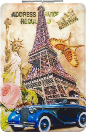 Фото Зеркало компактное Weisen NTB503, 9х6 см (Зеркала карманные)