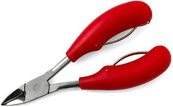 Кусачки для педикюра Weisen NGHD-026-Red, 17 мм, красные