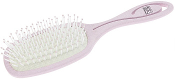 Щётка массажная Dewal Beauty Eco-Friendly DBEF3-Lilac прямоугольная, с нейлоновым штифтом