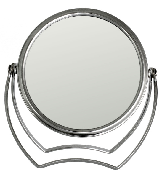 Фото Зеркало для макияжа Weisen BIC-0282B-2, 5X-увеличение, d 12 см, h 16 см (Зеркала настольные)