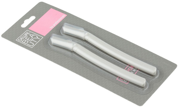 Фото Бритва для бровей Dewal Beauty BDB-204 со съемным лезвием, 2 шт. (Бритвы для бровей)