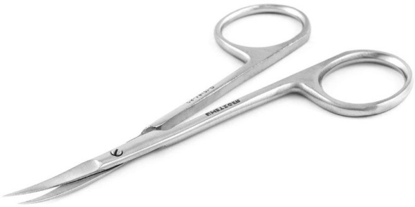 Фото Ножницы для кожи Metzger CS-1/8 (2)-S(CVD), изогнутые (Ножницы маникюрные)