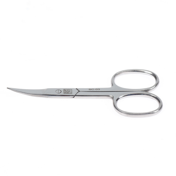 Фото Ножницы маникюрные для ногтей Dewal Beauty SC-03 изогнутые, 9 см (Ножницы маникюрные)