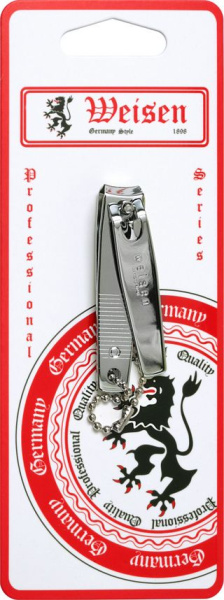 Фото Кусачки для ногтей Weisen CNC-605 C, с цепочкой (Книпсеры для ногтей)