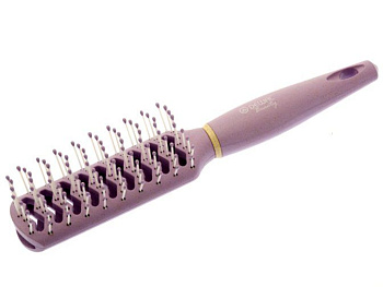 Расчёска массажная Dewal Beauty DBHM4 "Черничное мороженое", нейлоновый штифт