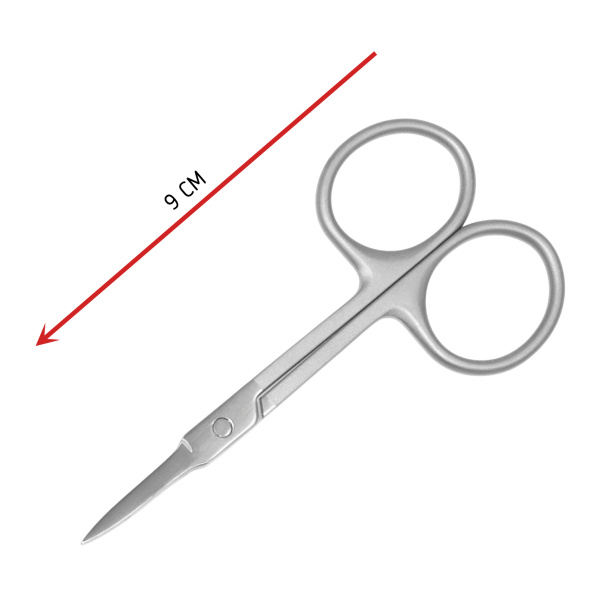 Фото Ножницы для ногтей Weisen WSK-756 изогнутые, матовые, 9 см (Ножницы маникюрные)