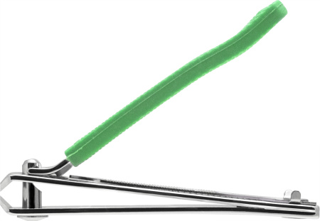 Фото Книпсер для ногтей Weisen RRK-1063 зеленый, с пилочкой, 8 см (Книпсеры для ногтей)