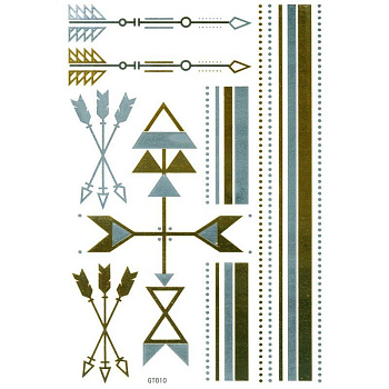 Татуировки переводные Ellis Cosmetic EC GT 010