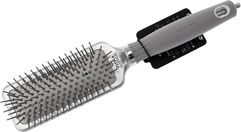 Щетка для волос Olivia Garden EXPERT CARE RECTANGULAR ID2038 OGBCIXLP1S Nylon Bristles Silver S