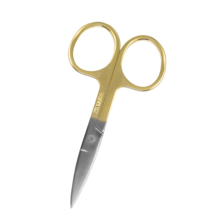 Фото Ножницы для ногтей Weisen WSK-1018 изогнутые, золото, 9 см (Ножницы маникюрные)