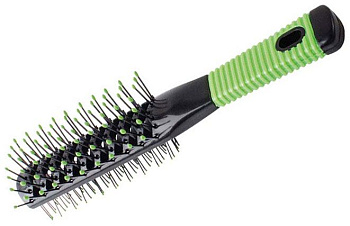 Щетка туннельная Dewal Beauty DB9527 двухсторонняя, пластиковый штифт