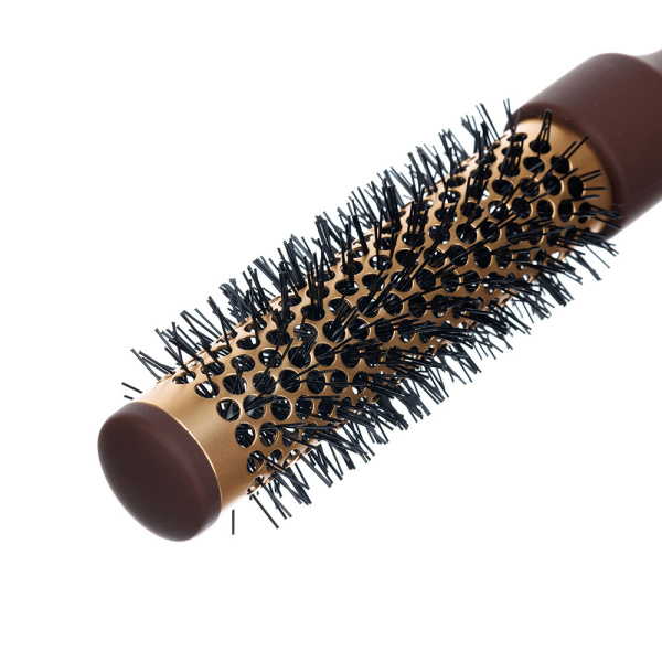 Фото Термобрашинг Dewal Beauty DBBM5712 Молочный шоколад, керамическое покрытие, d 25 мм (Брашинги)