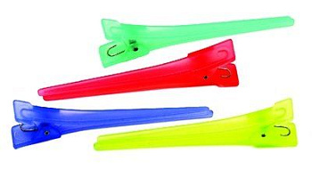 Зажим для волос Dewal CL2521 6 см, 12 шт.