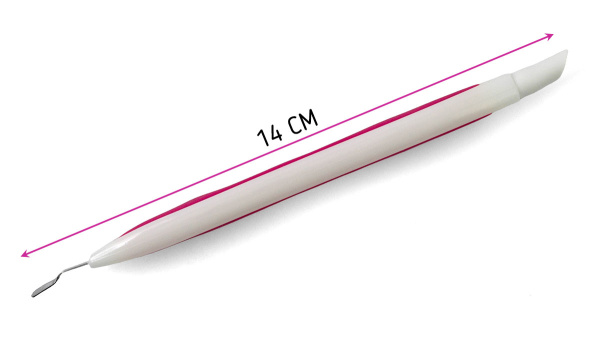 Фото Триммер для удаления кутикулы с пушером Weisen RRK-706 Pink, розовый (Триммеры для кутикул)