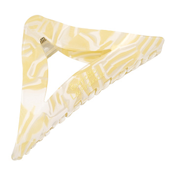 Заколка-краб для волос Weisen WSRJ-881 Бежевый перламутр, средний, 11 см, 1 шт.