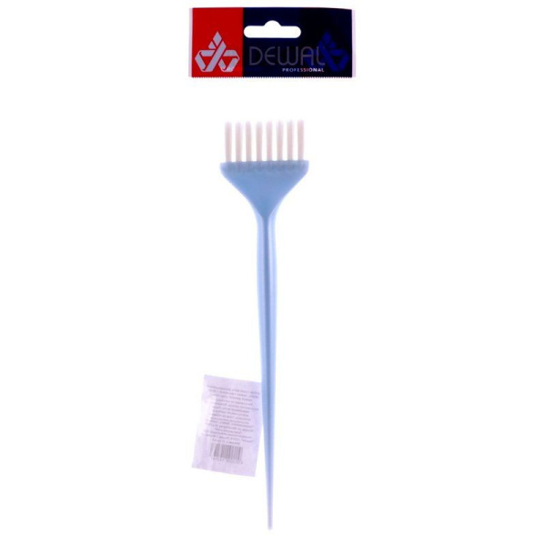 Фото Кисть для окрашивания Dewal JPP048D-1 blue с прямой щетиной узкая, 45 мм (Кисти для окрашивания волос)