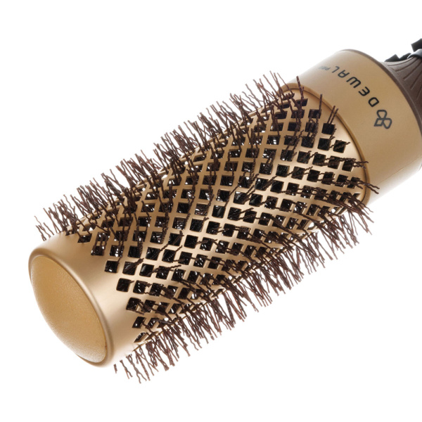 Фото Расчёска Dewal BRP1043 термическая серия "Премиум" керамическая нейлоновая щетина, 43 мм (Брашинги)