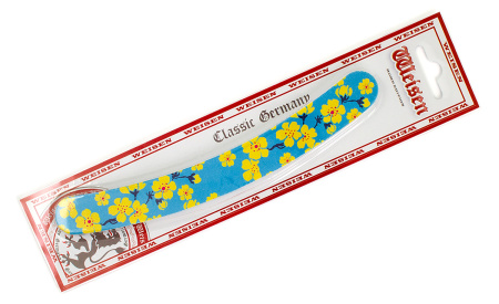 Фото Пилка Weisen RRK-911Blue бумеранг, 2х-сторонняя, 18 см, синяя (Пилочки для ногтей)