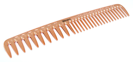 Фото Гребень для окрашивания Weisen CB121-GOLD комбинированный, 19,8 см, красное золото (Гребни)