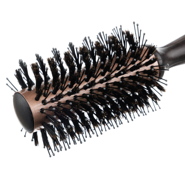 Фото Термобрашинг Dewal BR241 Rose Gold, керамический, нейлоновая/натуральная щетина, d 28/64 мм (Брашинги)