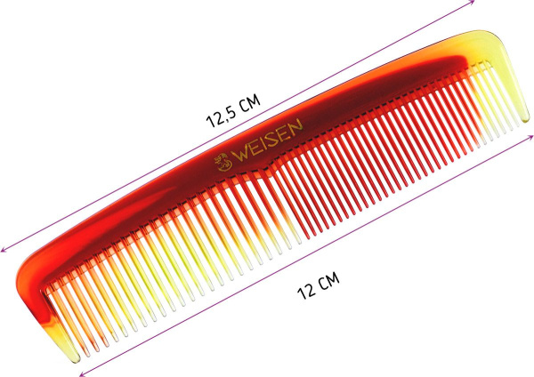 Фото Гребень для волос Weisen 1281 F-1 мужской, 12,6 см (Гребни)