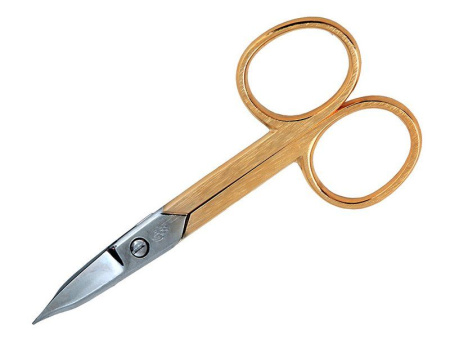 Фото Ножницы для кутикулы Solingen 44 GD золотистые (Ножницы маникюрные)